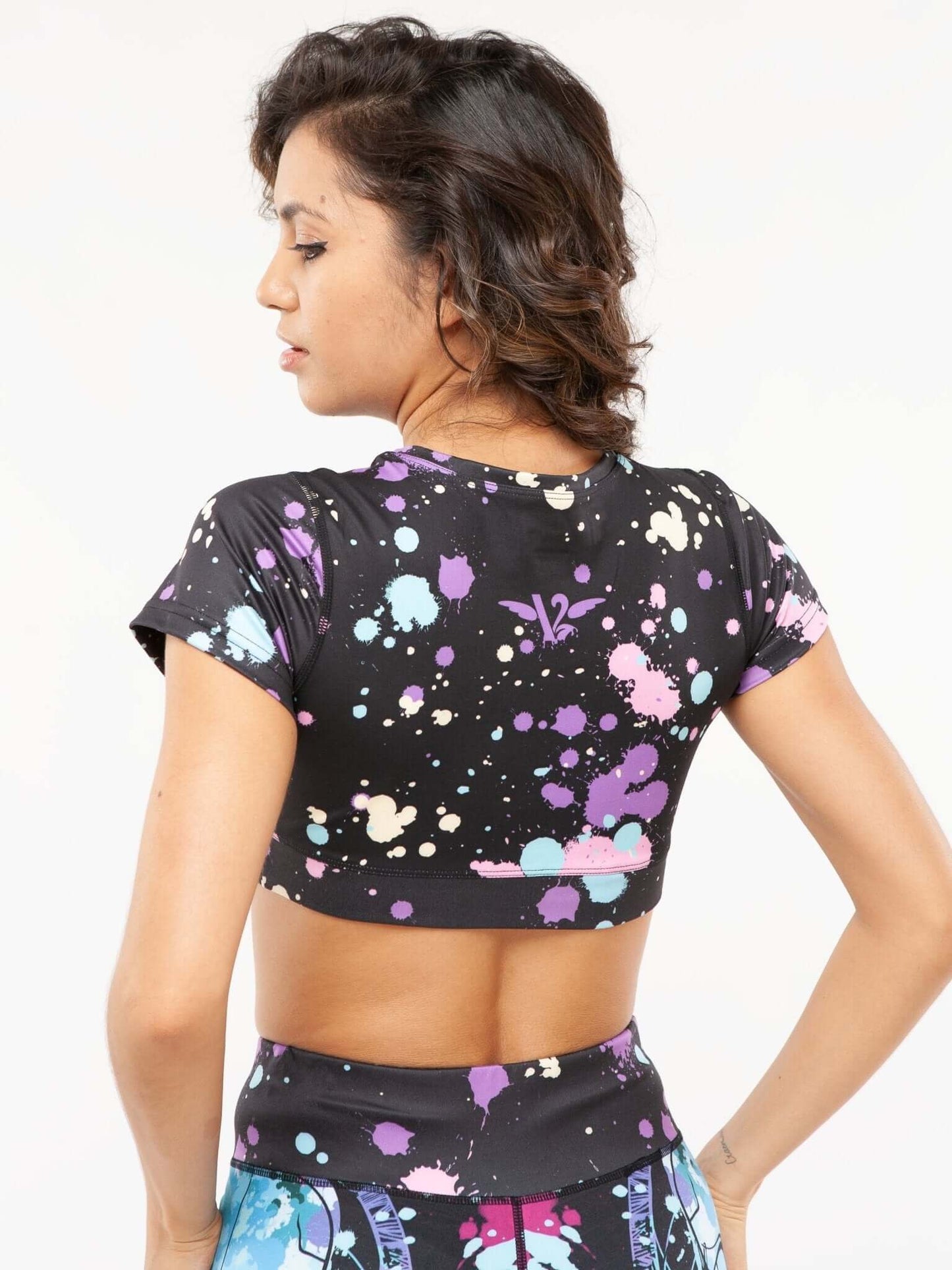 High Fashion Printed Sports Bra