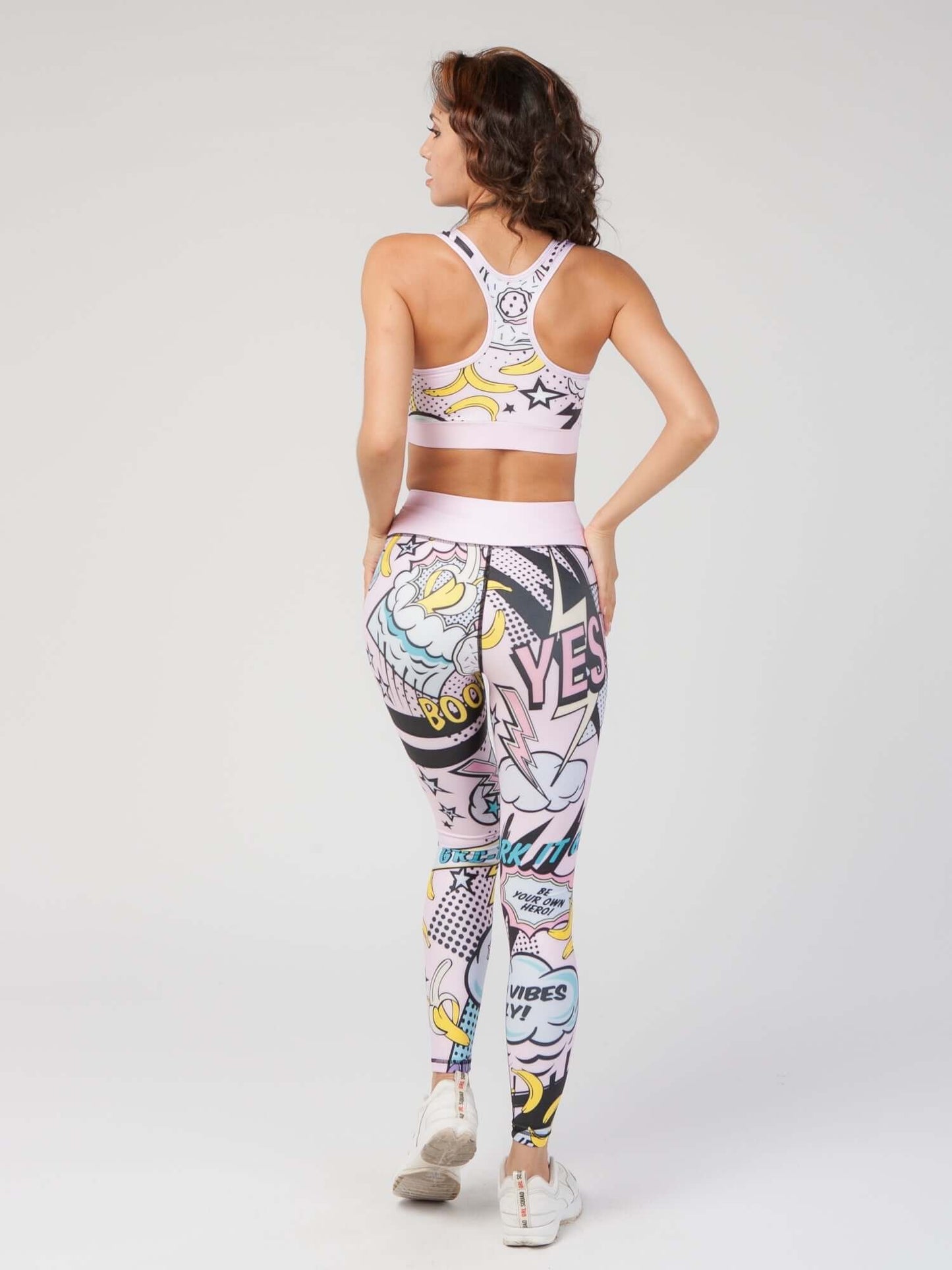 High Fashion Printed Sports Bra