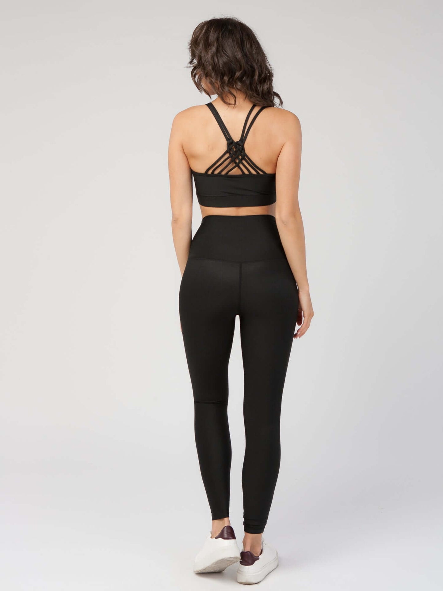 Knotted Back Sports Bra