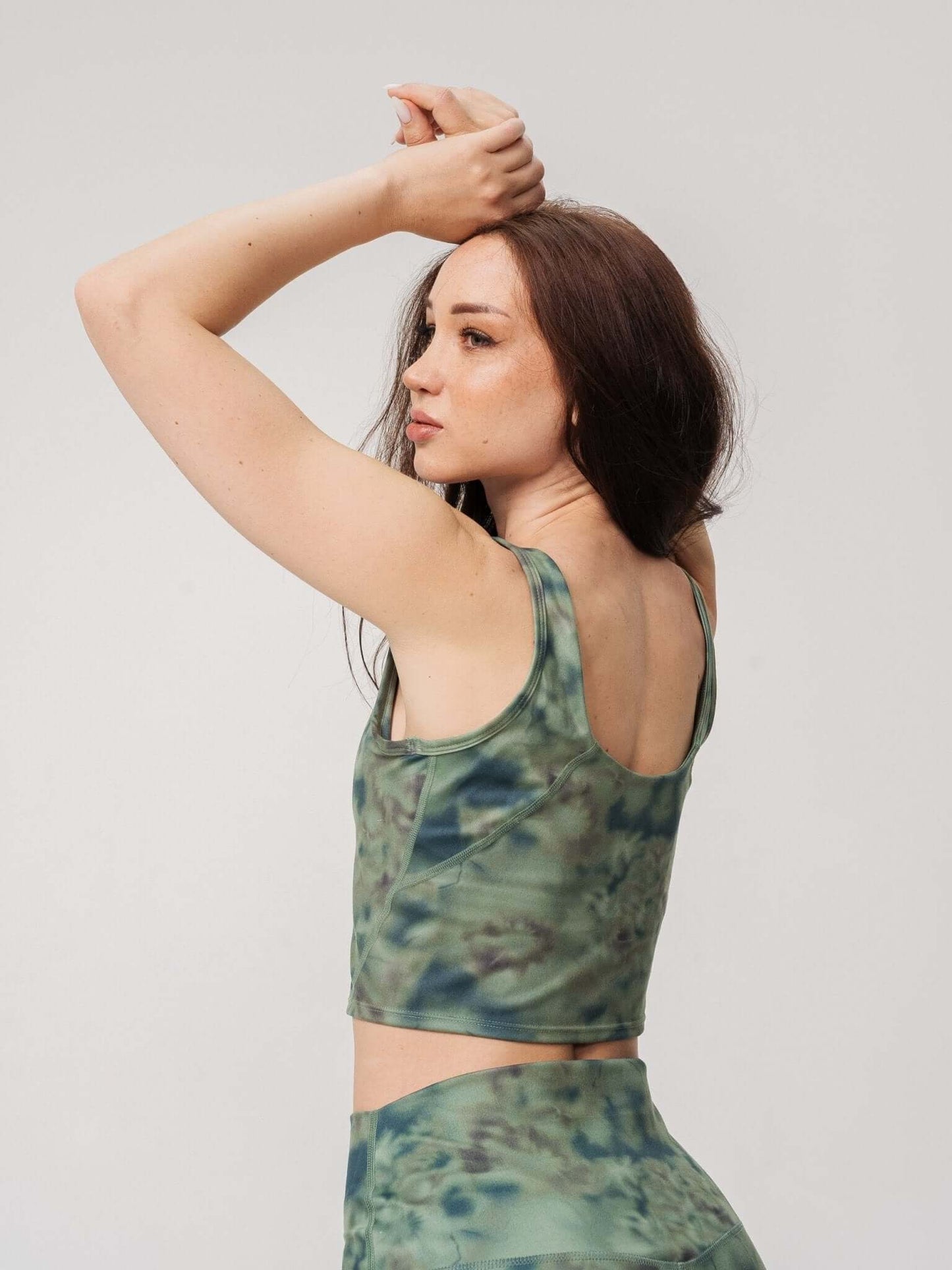 Tie Dye Yoga Sports Bra