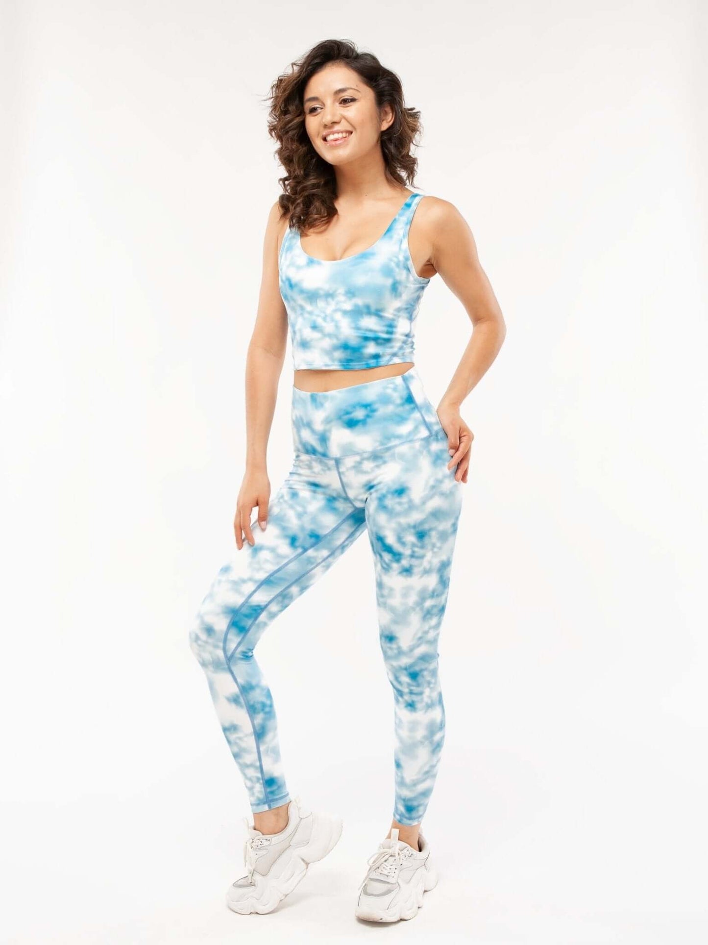 Tie Dye Yoga Sports Bra