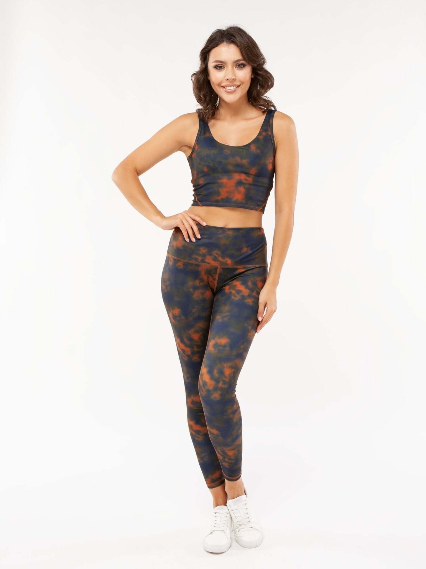 Tie Dye Yoga Sports Bra