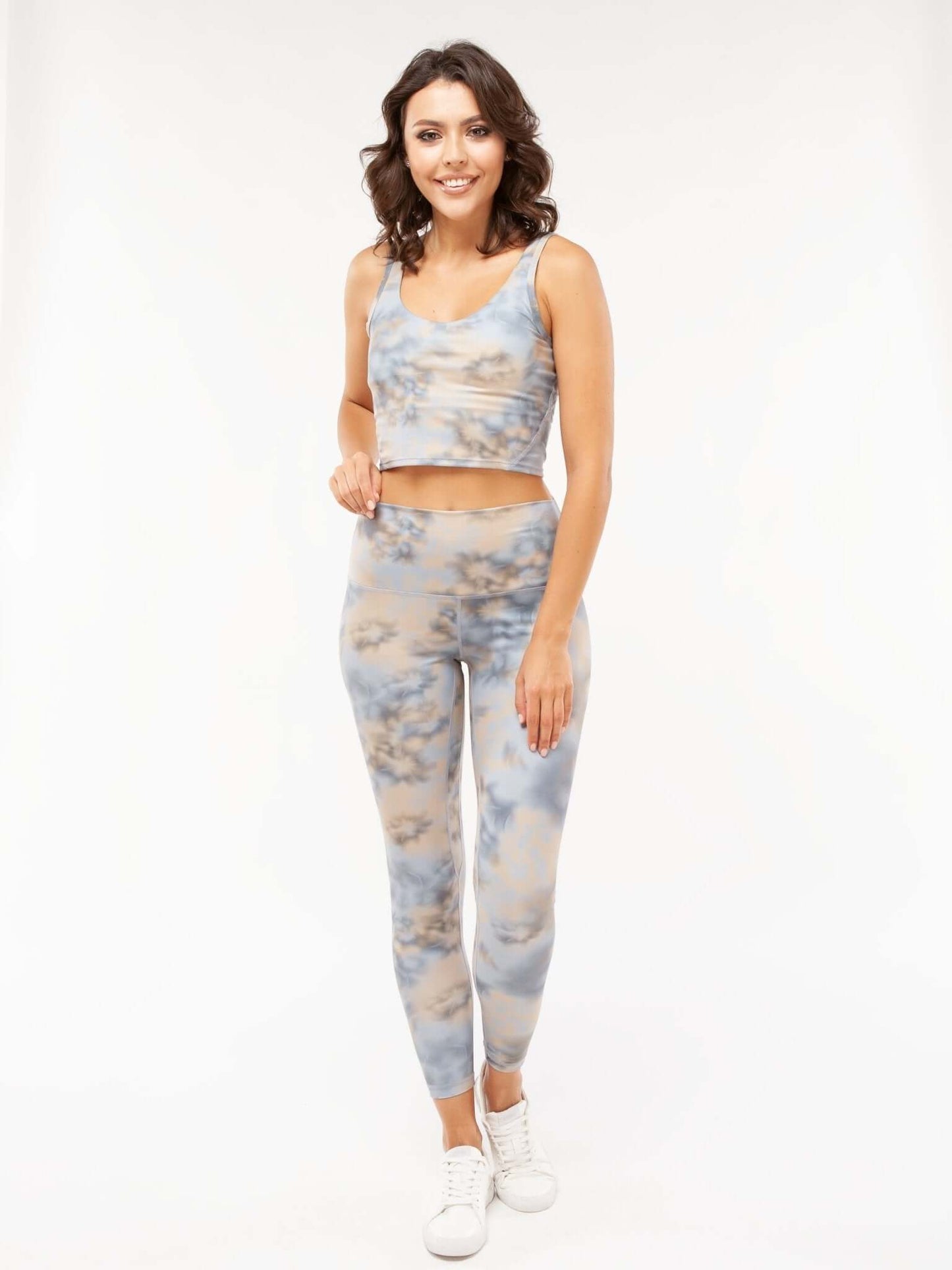 Tie Dye Yoga Sports Bra
