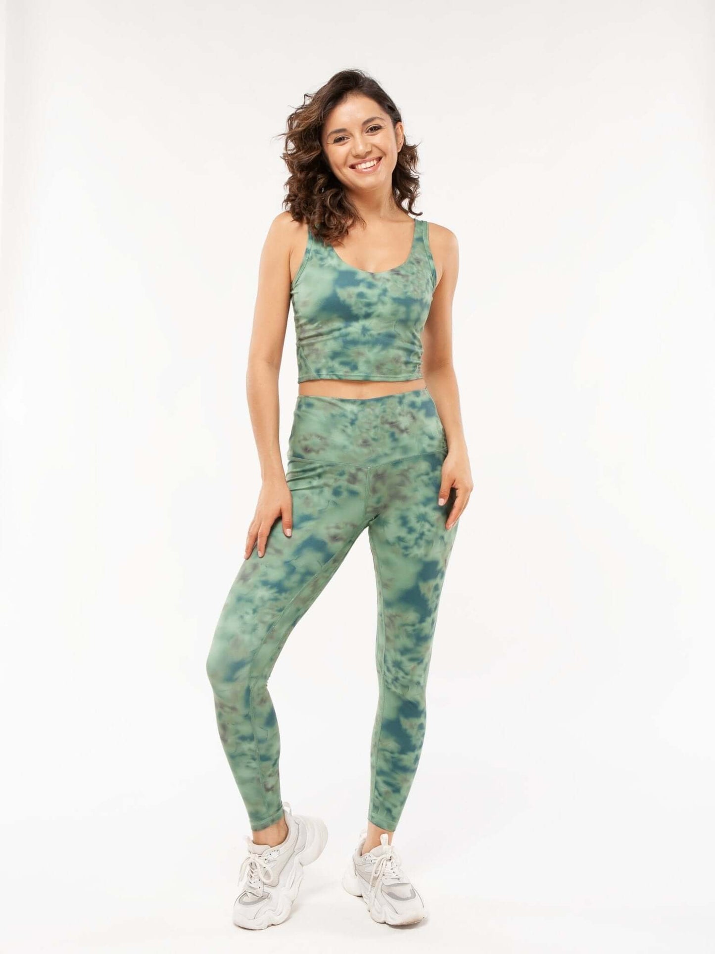 Tie Dye Yoga Sports Bra