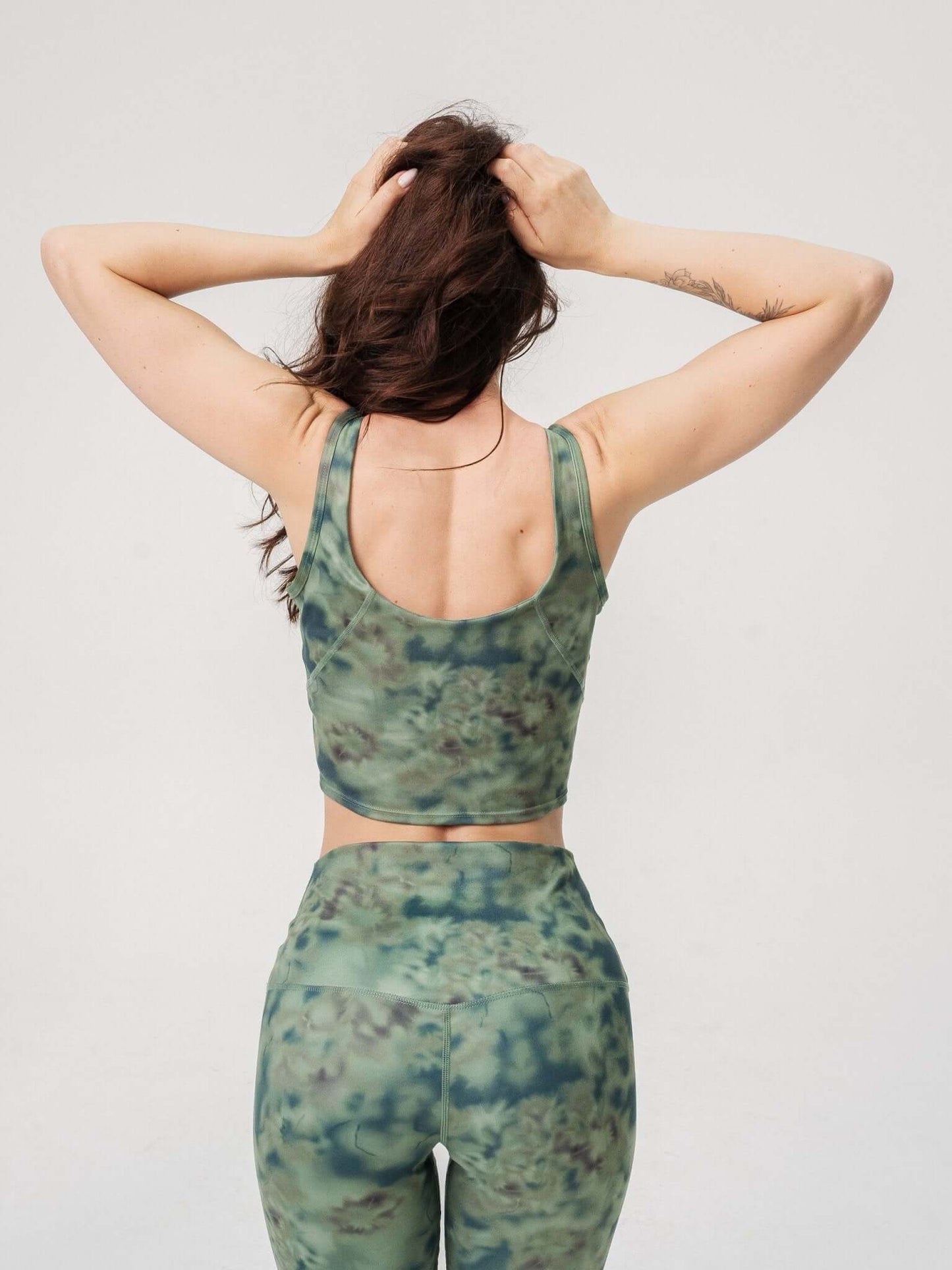 Tie Dye Yoga Sports Bra