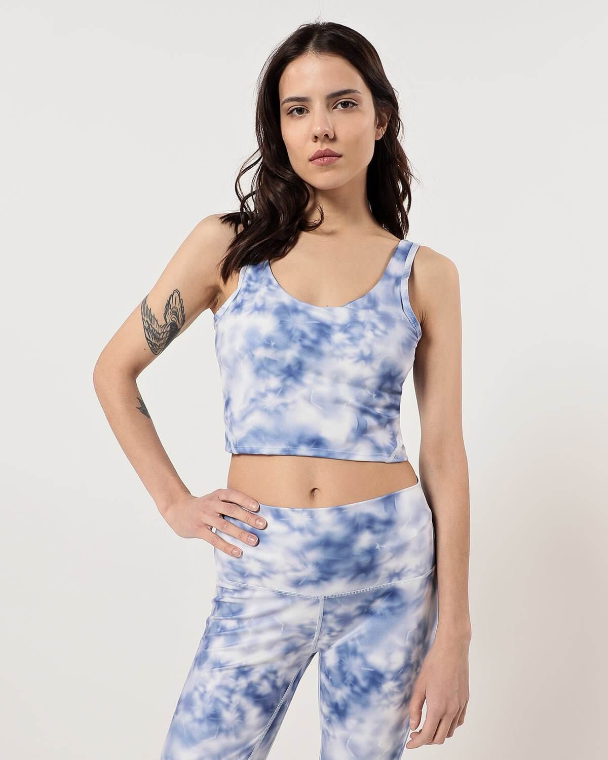 Tie Dye Yoga Sports Bra