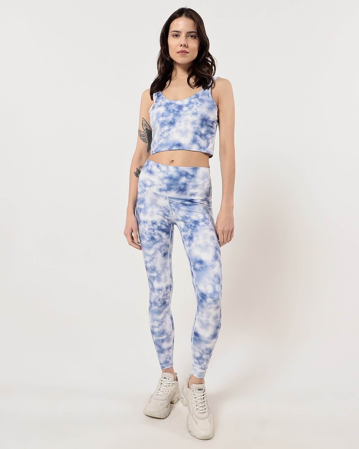 Tie Dye Yoga Sports Bra