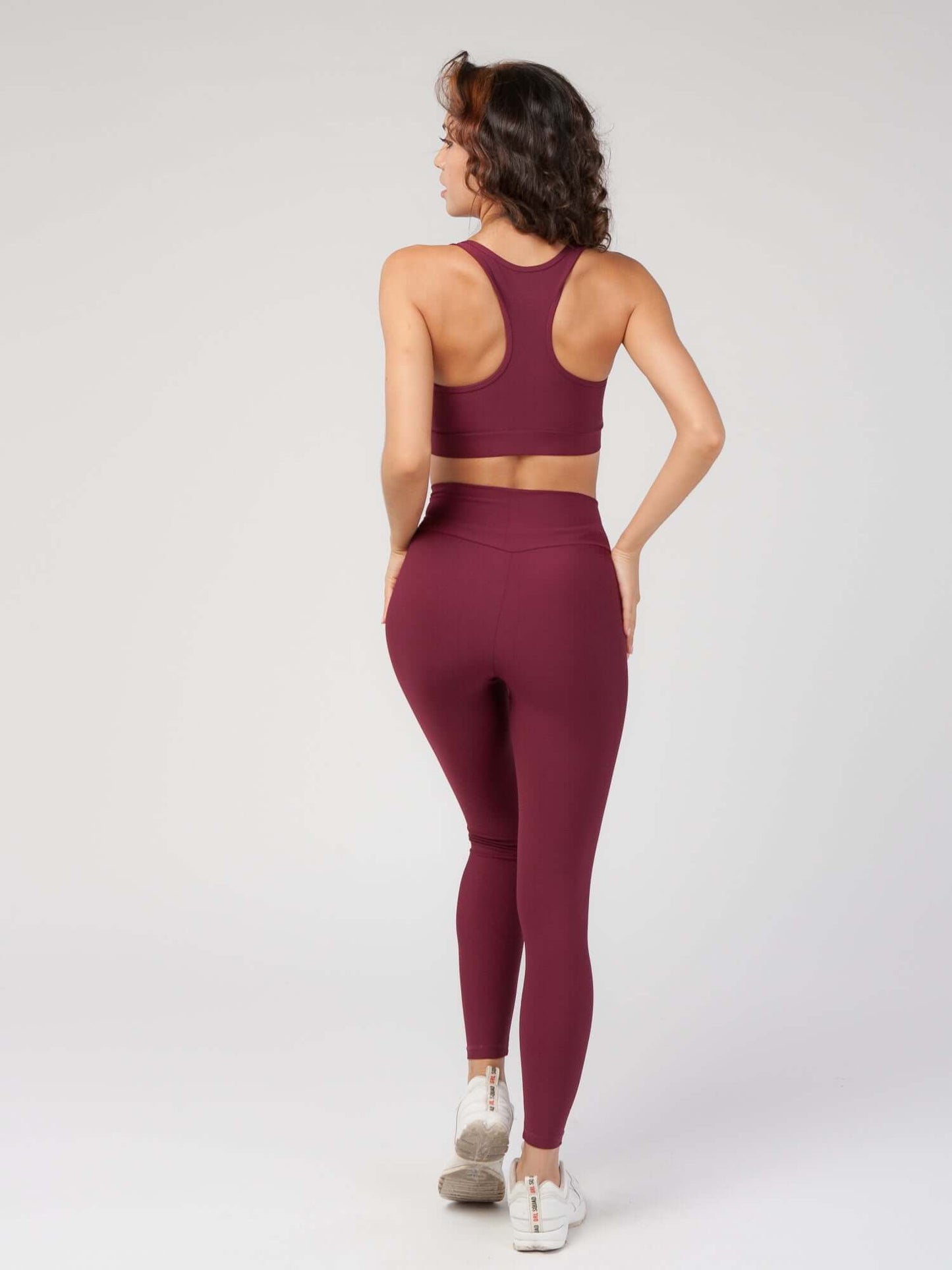 V Front High Waist Legging
