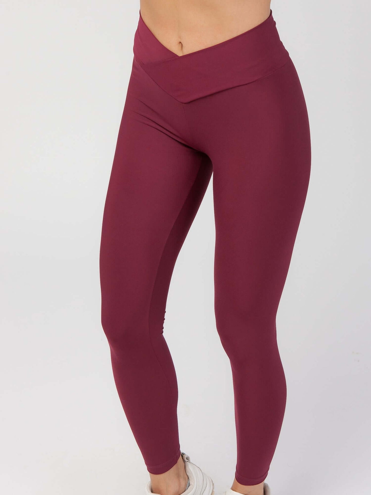 V Front High Waist Legging