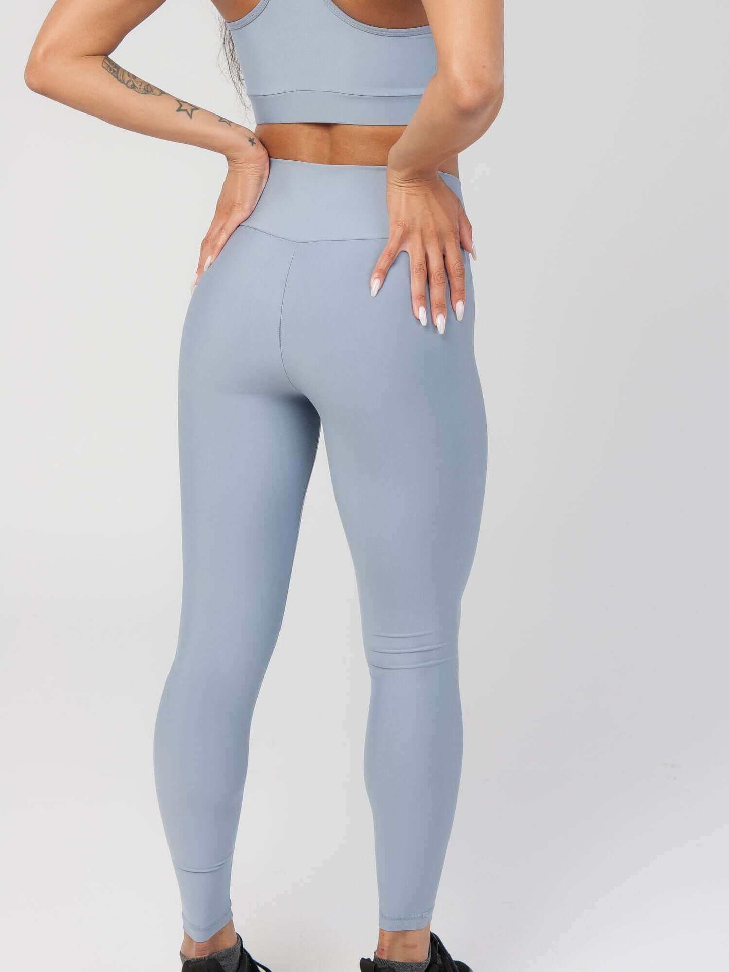 V Front High Waist Legging