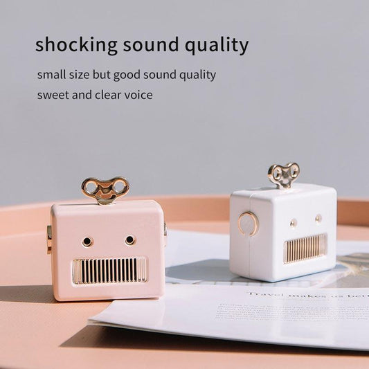 Altavoz Bluetooth con cabeza de robot