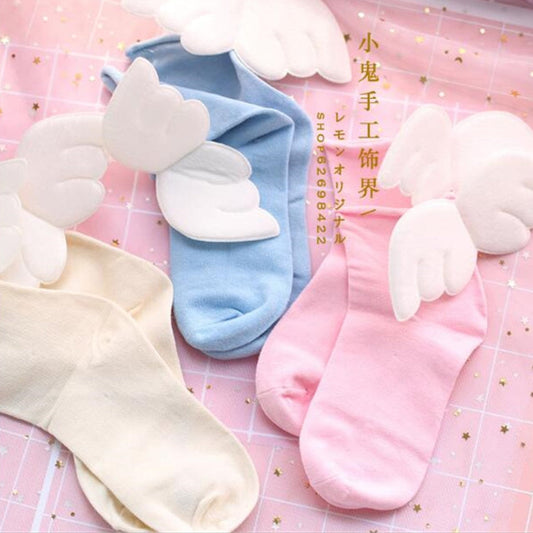 Calcetines de Alas de Ángel