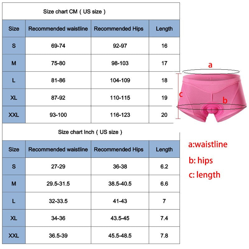 Pantalones cortos de ciclismo para mujer, acolchados de gel 3D para bicicleta de montaña MTB