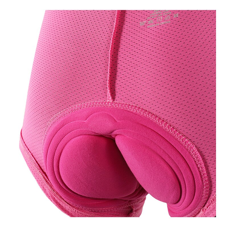 Pantalones cortos de ciclismo para mujer, acolchados de gel 3D para bicicleta de montaña MTB