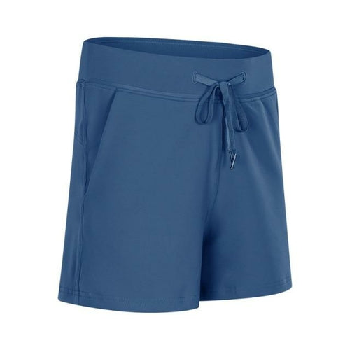 Pantalones Cortos de Entrenamiento para Mujer, Cintura Alta, Anti-sudor