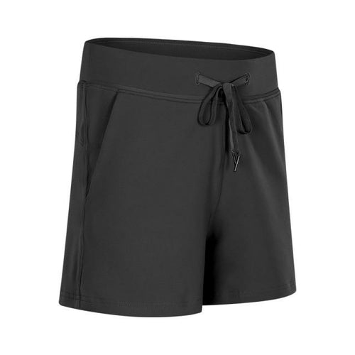 Pantalones Cortos de Entrenamiento para Mujer, Cintura Alta, Anti-sudor
