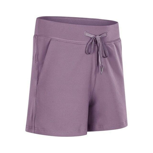 Pantalones Cortos de Entrenamiento para Mujer, Cintura Alta, Anti-sudor