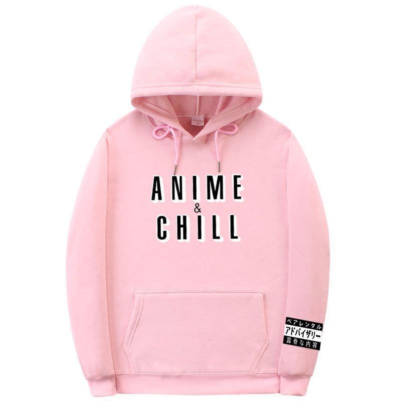 Sudadera con capucha "Anime y Relajo"