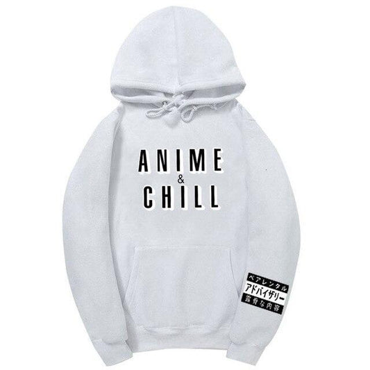 Sudadera con capucha "Anime y Relajo"