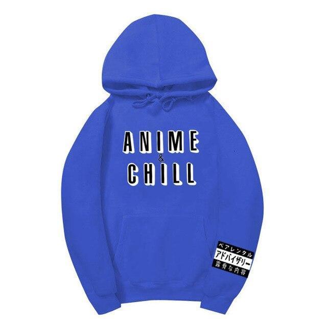 Sudadera con capucha "Anime y Relajo"