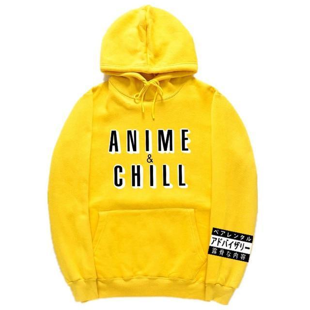 Sudadera con capucha "Anime y Relajo"