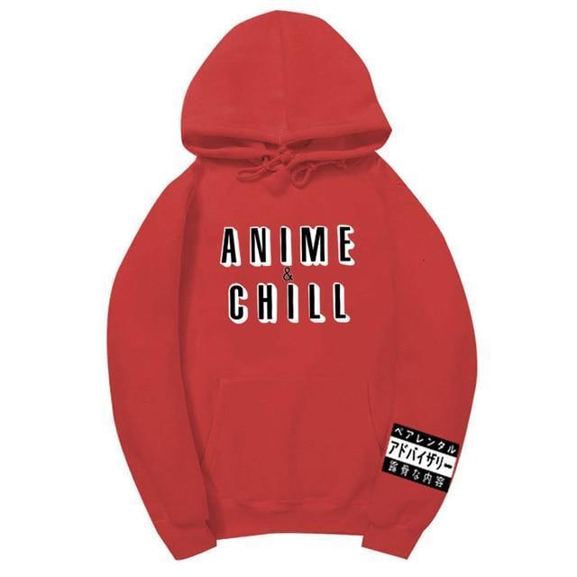 Sudadera con capucha "Anime y Relajo"