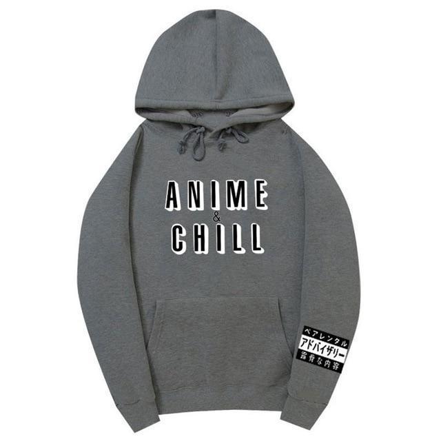 Sudadera con capucha "Anime y Relajo"
