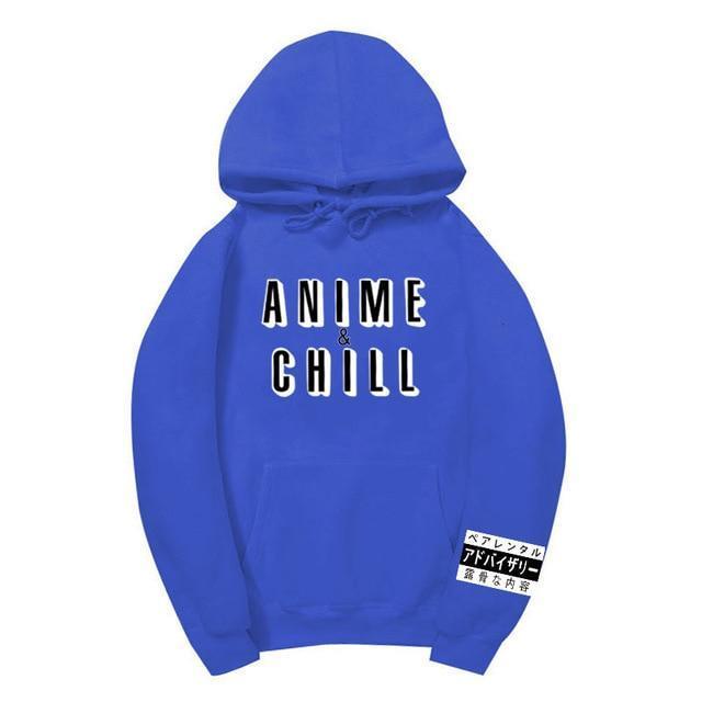 Sudadera con capucha "Anime y Relajo"