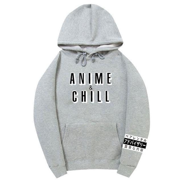 Sudadera con capucha "Anime y Relajo"