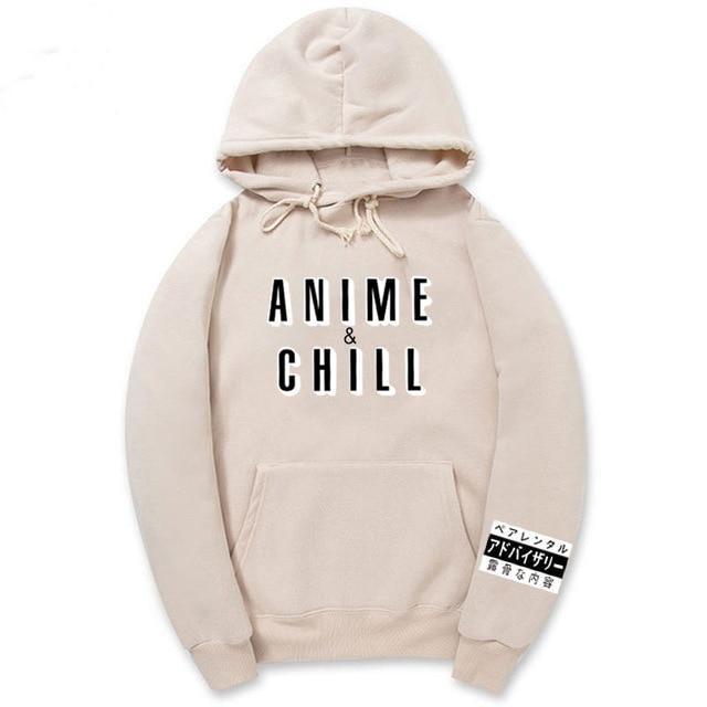 Sudadera con capucha "Anime y Relajo"