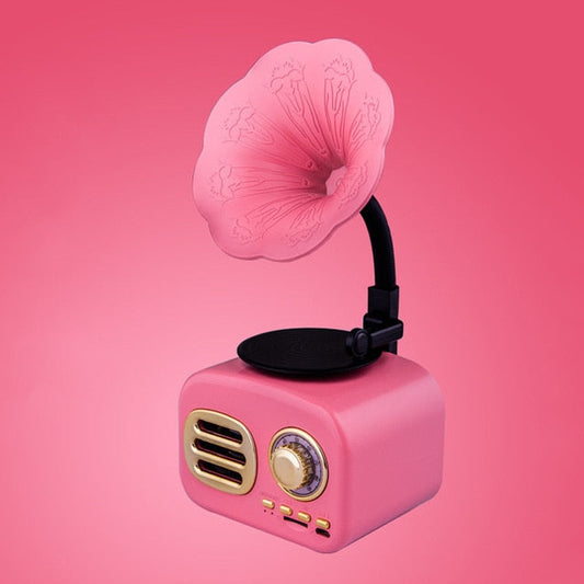 Altavoz Bluetooth Fonógrafo Retro