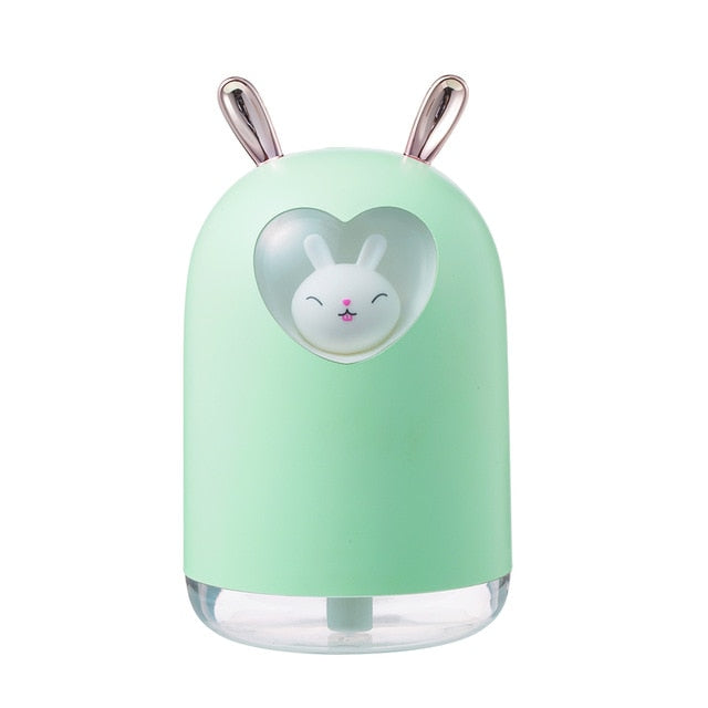 Humidificador de conejito con luz nocturna LED