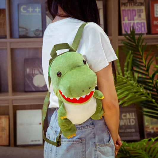 Mochilas de peluche de dinosaurio
