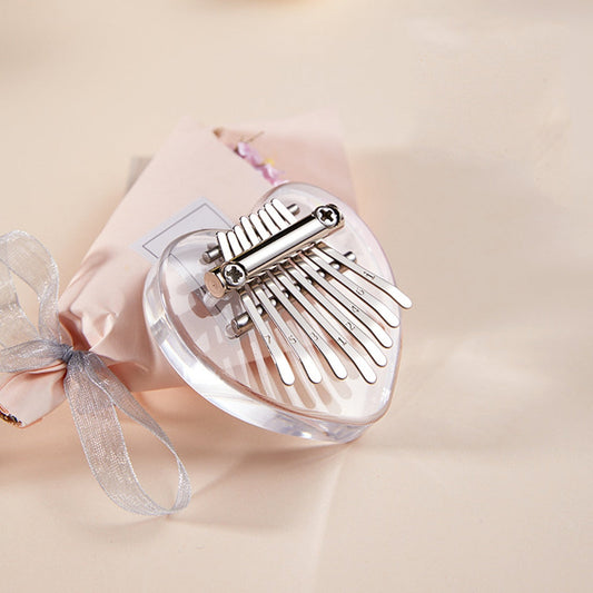 Kalimba con forma de corazón