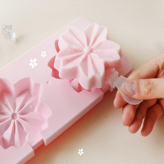 Molde de paletas de flor de cerezo