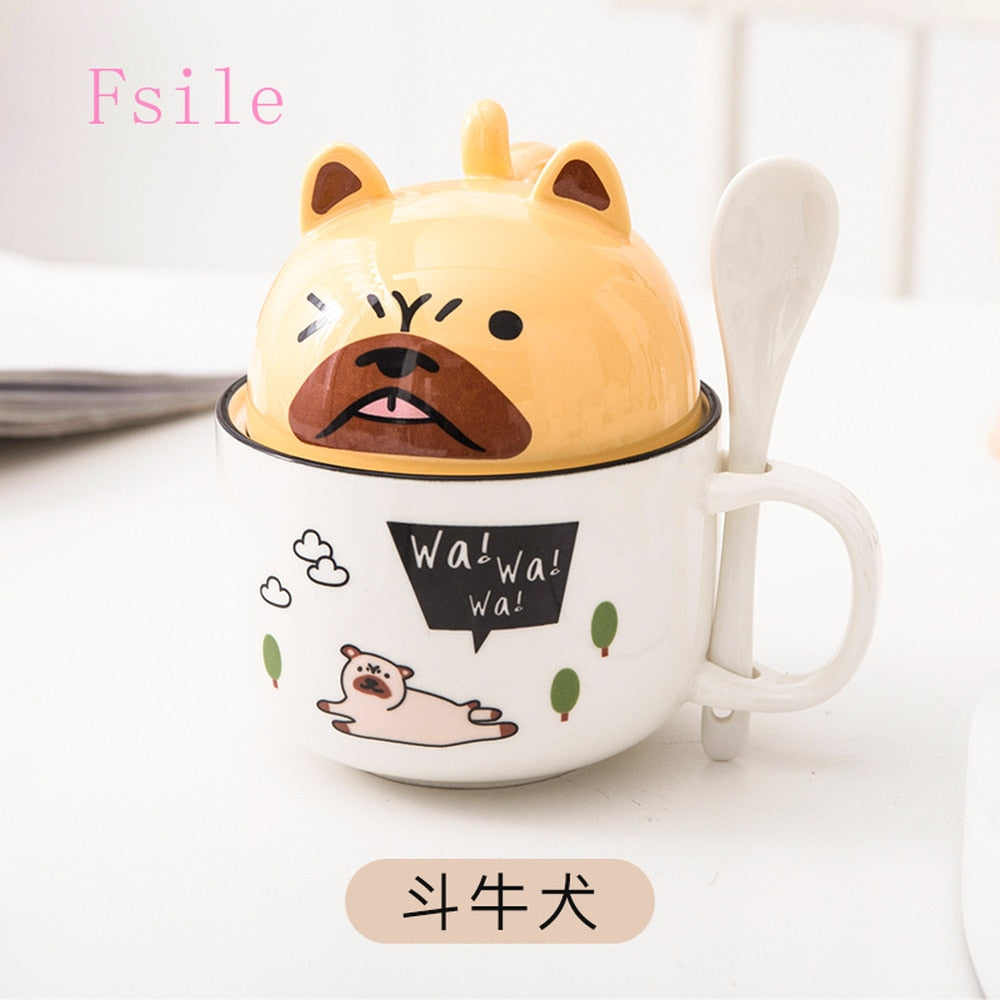 Taza de cerámica para mascotas