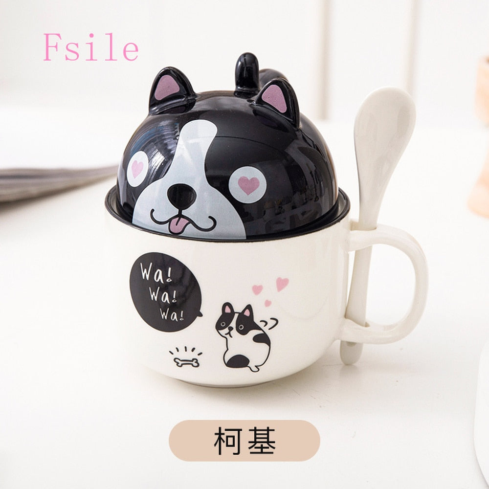 Taza de cerámica para mascotas