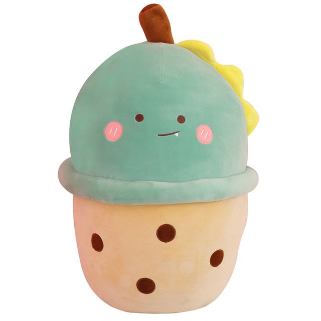 Amigos de peluche de té de boba