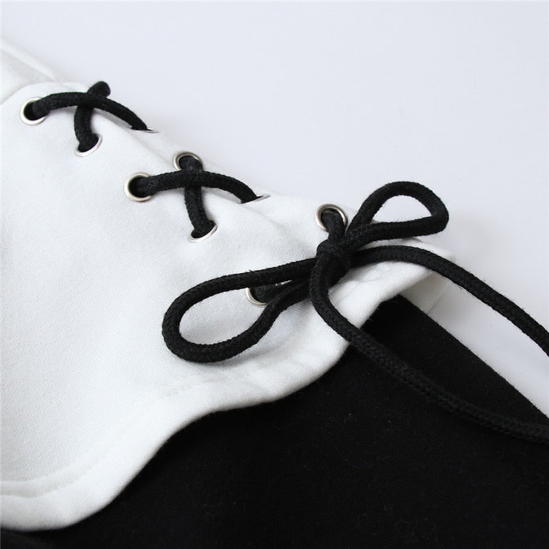 Sudadera con capucha de panda kawaii