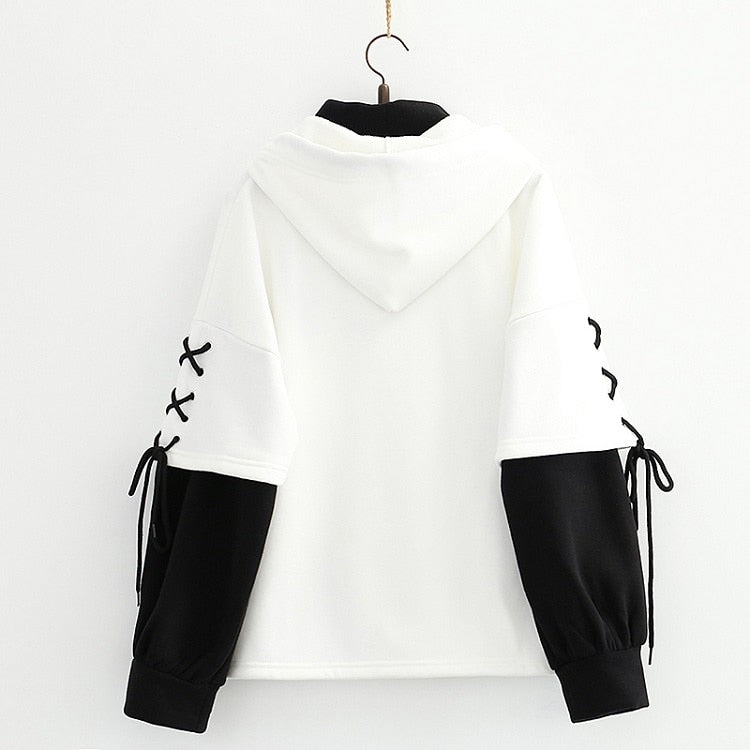 Sudadera con capucha de panda kawaii