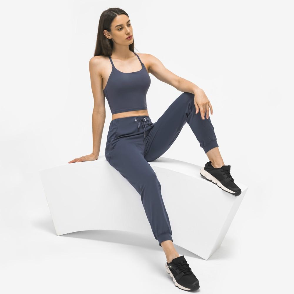 Pantalones deportivos elásticos y cómodos BareMove para mujer, 28"