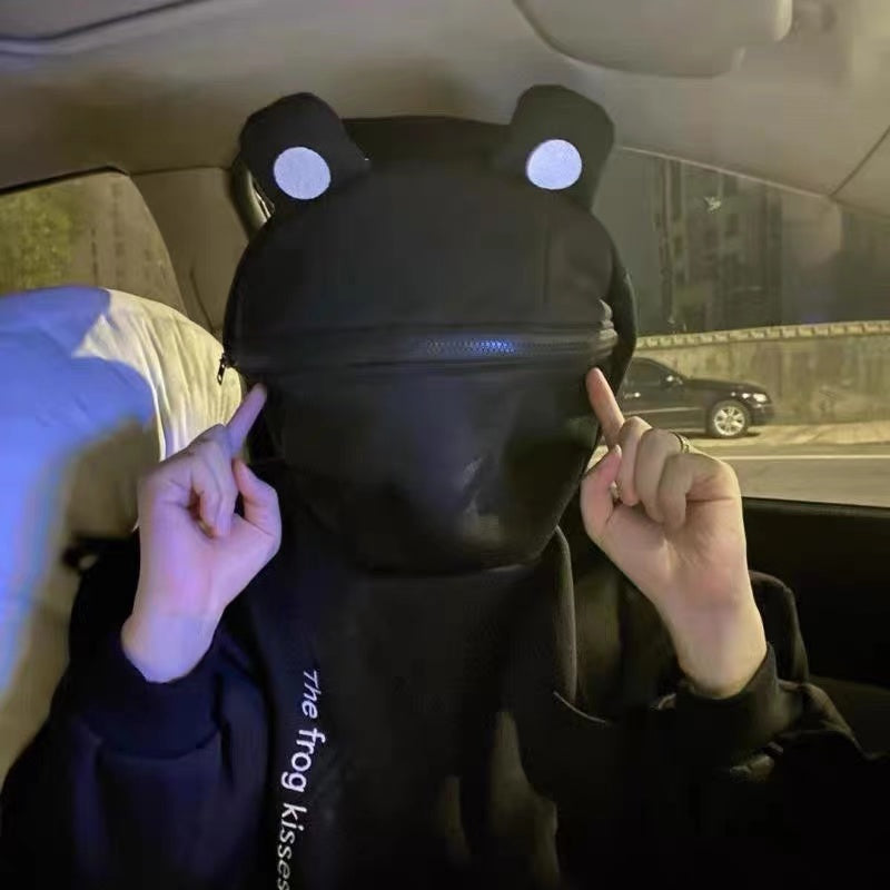 Sudadera con capucha de rana