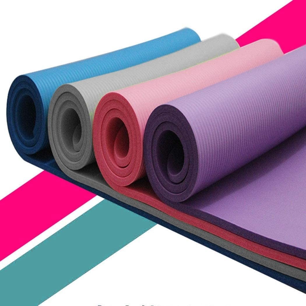 Colchoneta de yoga y fitness grande antideslizante