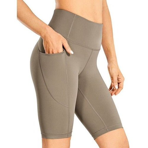 Pantalones cortos de entrenamiento de cintura alta "Naked Feeling" para mujer