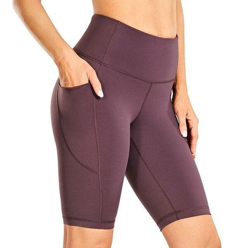 Pantalones cortos de entrenamiento de cintura alta "Naked Feeling" para mujer