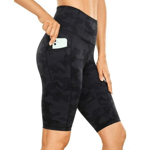 Pantalones cortos de entrenamiento de cintura alta "Naked Feeling" para mujer