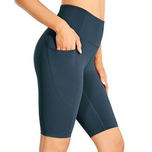 Pantalones cortos de entrenamiento de cintura alta "Naked Feeling" para mujer