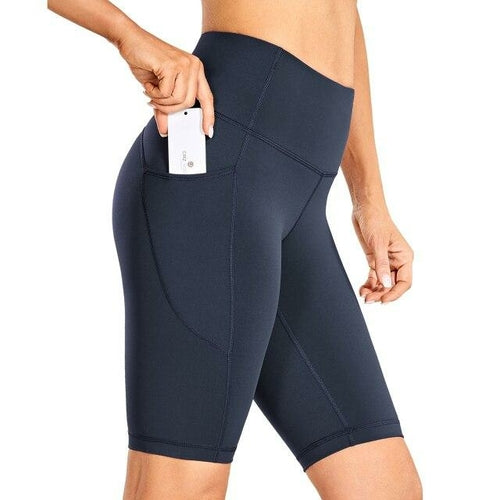 Pantalones cortos de entrenamiento de cintura alta "Naked Feeling" para mujer