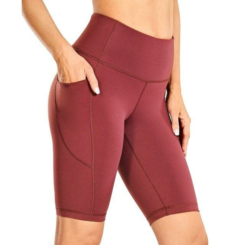 Pantalones cortos de entrenamiento de cintura alta "Naked Feeling" para mujer