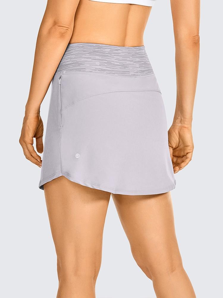 Faldas deportivas ligeras para mujer, tenis, golf, deportivas elásticas con pantalón corto